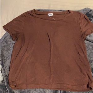 Burgundy garage t-shirt